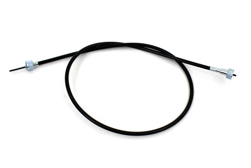 V-Twin 42-1/2 inch Black Speedometer Cable - 36-0610