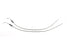 V-Twin Stainless Steel Throttle and Idle Cable Set - 36-0773