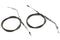 V-Twin Stainless Steel Throttle and Idle Cable Set - 36-0832