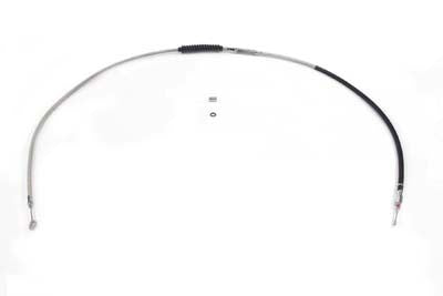 V-Twin 68.81 inch Braided Stainless Steel Clutch Cable - 36-0864