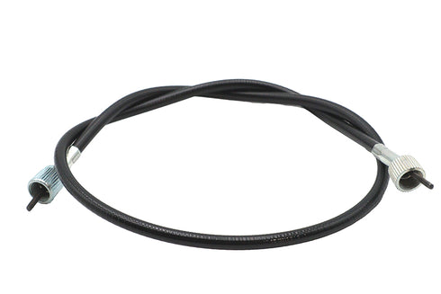 V-Twin 35.00 inch Black Tachometer Cable - 36-0991