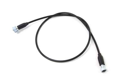 V-Twin 45.25 inch Black Speedometer Cable - 36-0992
