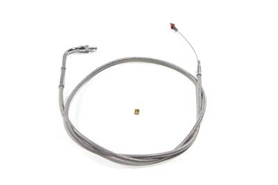 Barnett 42.875 inch Braided Stainless Steel Idle Cable - 36-1515