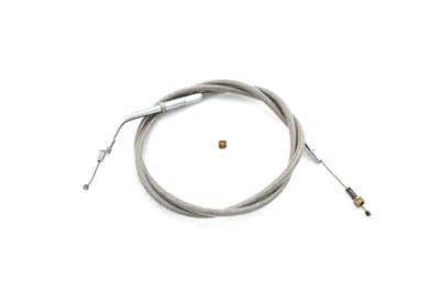 Barnett Braided Stainless Steel Idle Cable with 38 inch Casing - 36-1564