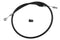 V-Twin Upper 38 inch Clutch Cable Black - 36-1580