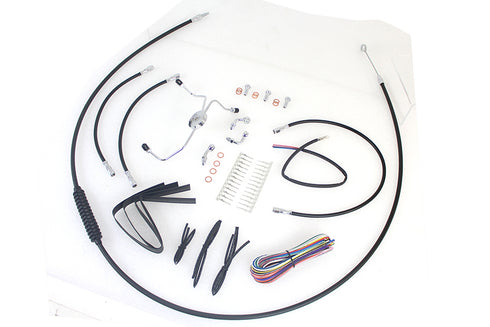 V-Twin 12 inch-14 inch Handlebar Cable and Brake Line Kit - 36-1600