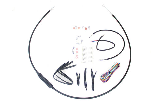 V-Twin 12 inch-14 inch Handlebar Cable and Brake Line Kit - 36-1602