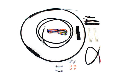 V-Twin 12 inch-14 inch Handlebar Cable and Brake Line Kit - 36-1605