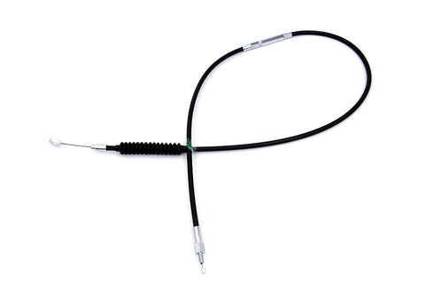 V-Twin 57.25 inch Black Stock Length Clutch Cable - 36-2432