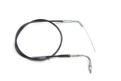V-Twin Black Universal Throttle Cable with 40 inch Casing - 36-2550