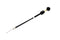 V-Twin Choke Cable Assembly Black - 36-2555