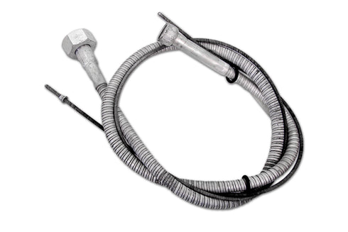 V-Twin 35 inch Speedometer Cable Zicad Plated - 36-2604