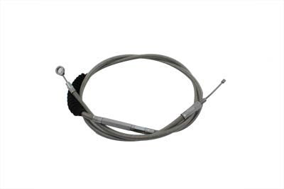 V-Twin 57.63 inch Braided Stainless Steel Clutch Cable - 36-8056