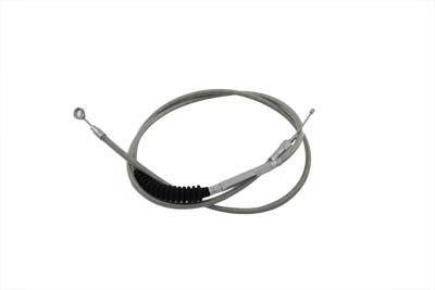 V-Twin 76.69 inch Braided Stainless Steel Clutch Cable - 36-8069