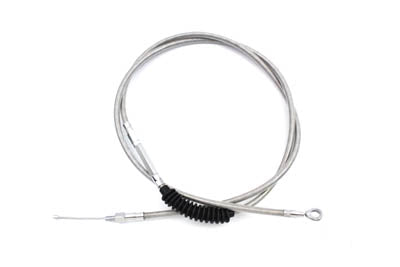 V-Twin 78.69 inch Braided Stainless Steel Clutch Cable - 36-8070