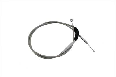 V-Twin 78.69 inch Braided Stainless Steel Clutch Cable - 36-8070