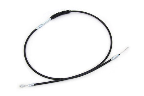 V-Twin 72.8 inch Black Vinyl Clutch Cable - 36-8096