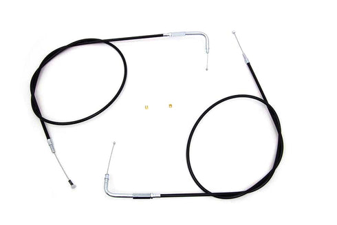 V-Twin 46.25 inch Throttle and Idle Cable Set - 36-8100