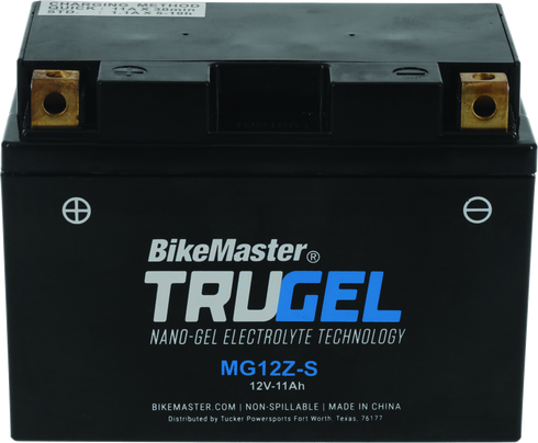 BikeMaster TruGel Battery - MG12Z-S