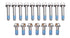 V-Twin Rocker Box Screw Kit Chrome - 37-0043