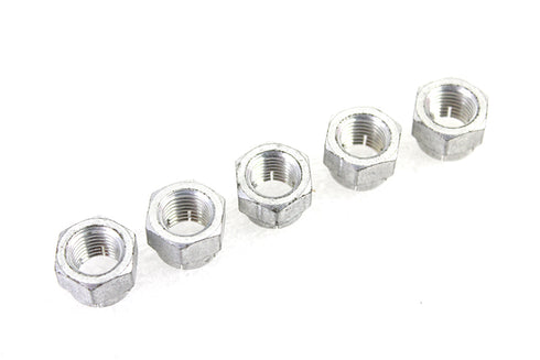 V-Twin Flexloc Nuts 7/16 inch-20 Cadmium - 37-0046