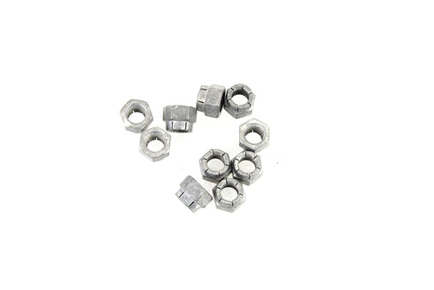 V-Twin Flexloc Nuts 3/8 inch-24 Cadmium - 37-0047