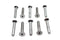 Colony Allen Flat Head Screws Chrome 1/4 inch-28 x 1-1/2 inch - 37-0110