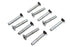 Colony Allen Flat Head Screws Chrome 1/4 inch-28 x 1-1/2 inch - 37-0110