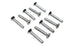 Colony Allen Flat Head Screws Chrome 1/4 inch-28 x 1-1/2 inch - 37-0110