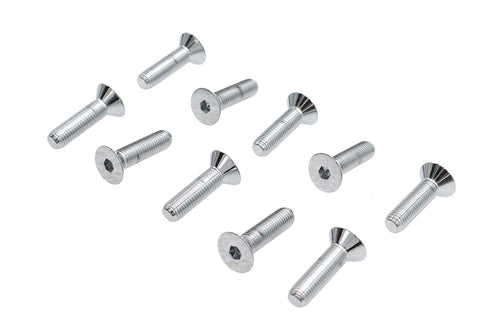 Colony Allen Flat Head Screws Chrome 5/16 inch x 1-1/4 inch - 37-0117