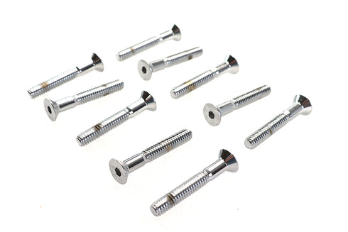 Colony Allen Flat Head Screws Chrome 1/4 inch-20 x 1-3/4 inch - 37-0160