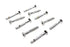Colony Allen Flat Head Screws Chrome 1/4 inch-20 x 1-3/4 inch - 37-0160