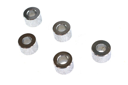 V-Twin Chrome Spacers 3/8 inch x 3/4 inch x 1/2 inch - 37-0402