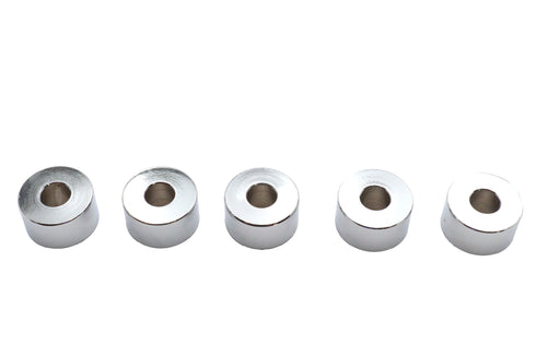 V-Twin Chrome Spacers 1/2 inch x 5/8 inch x 1-1/4 inch - 37-0447