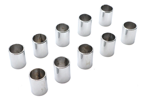 V-Twin Chrome Spacers 5/8 inch x 3/4 inch x 1 inch - 37-0448