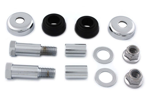 V-Twin Shock Stud Kit Chrome - 37-0475