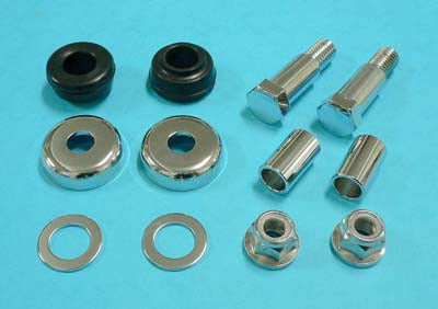 V-Twin Shock Stud Kit Chrome - 37-0475