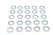 V-Twin Internal Biter Lock Washers 3/8 inch - 37-0516