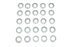 V-Twin Internal Biter Lock Washers 3/8 inch - 37-0516