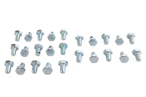 V-Twin Hex Cap Bolts Zinc 5/16 inch X 1/2 inch - 37-0550