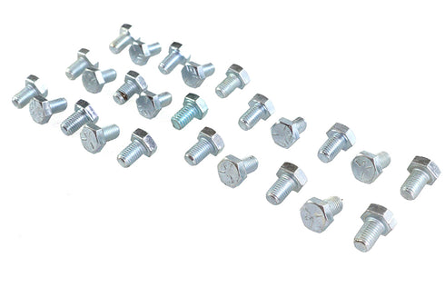 V-Twin Hex Cap Bolts Zinc 5/16 inch X 1/2 inch - 37-0550