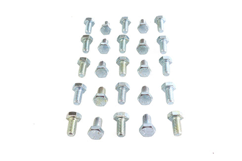 V-Twin Hex Cap Bolts Zinc 5/16 inch X 5/8 inch - 37-0609
