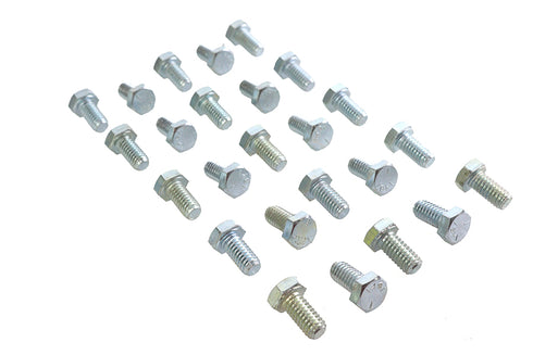 V-Twin Hex Cap Bolts Zinc 5/16 inch X 5/8 inch - 37-0609