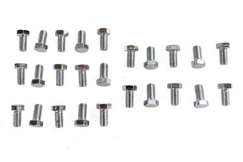 V-Twin Hex Cap Bolts Zinc 3/8 inch x 3/4 inch - 37-0618T