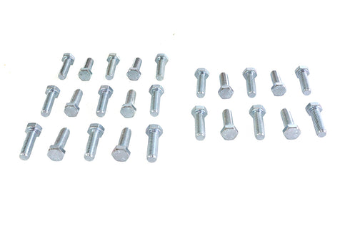 V-Twin Hex Cap Bolts Zinc 3/8 inch x 1-1/4 inch - 37-0620