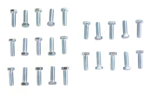 V-Twin Hex Cap Bolts Zinc 3/8 inch x 1-1/4 inch - 37-0620