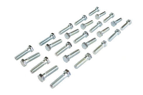 V-Twin Hex Cap Bolts Zinc 3/8 inch-16 x 1-1/2 inch - 37-0621