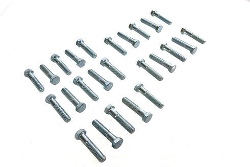 V-Twin Hex Cap Bolts Zinc 3/8 inch x 1-3/4 inch - 37-0622