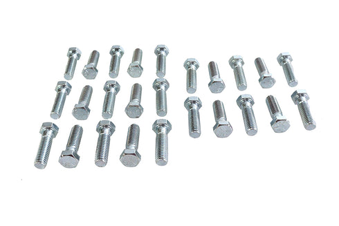 V-Twin Hex Cap Bolts Zinc 7/16 inch x 1-1/2 inch - 37-0626