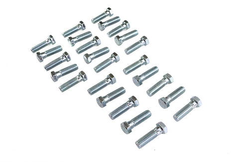 V-Twin Hex Cap Bolts Zinc 7/16 inch x 1-1/2 inch - 37-0626